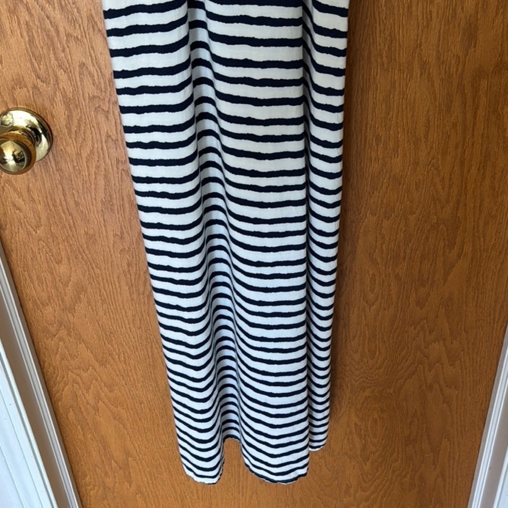 Forever 21 Navy and White Striped Maxi Dress size S - Picture 4 of 7